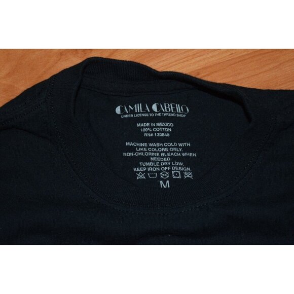 CAMILA CABEILO Souvenir CONCERT TEE Adult Sz M Short Sleeve TEE  T-SHIRT - Picture 4 of 5